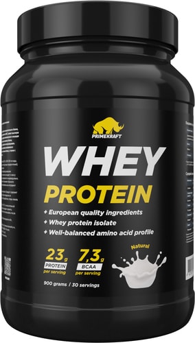 Протеин Prime Kraft Whey Natural (900г, натуральный вкус)