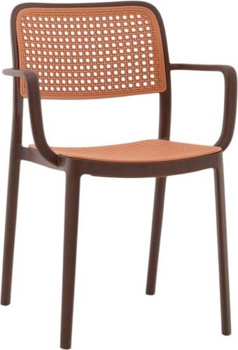 Стул Stool Group Yona с подлокотниками PP-297 (коричневый)