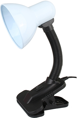 Настольная лампа Ultraflash UF-320P C01 (белый)