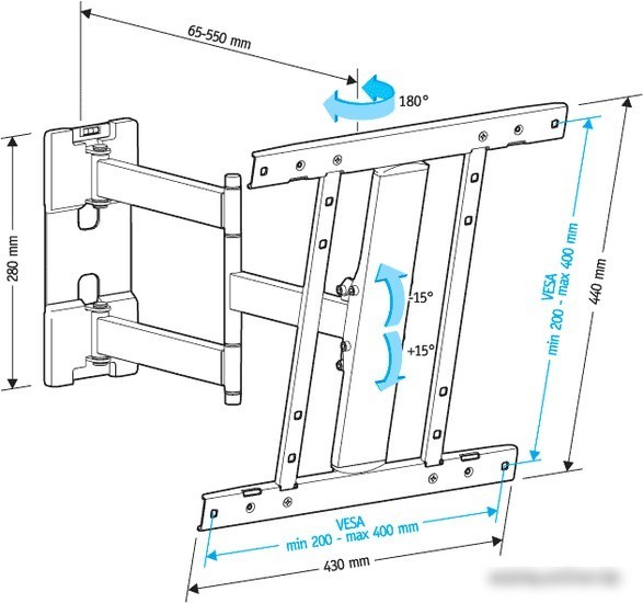 Кронштейн Holder LCD-SU4601