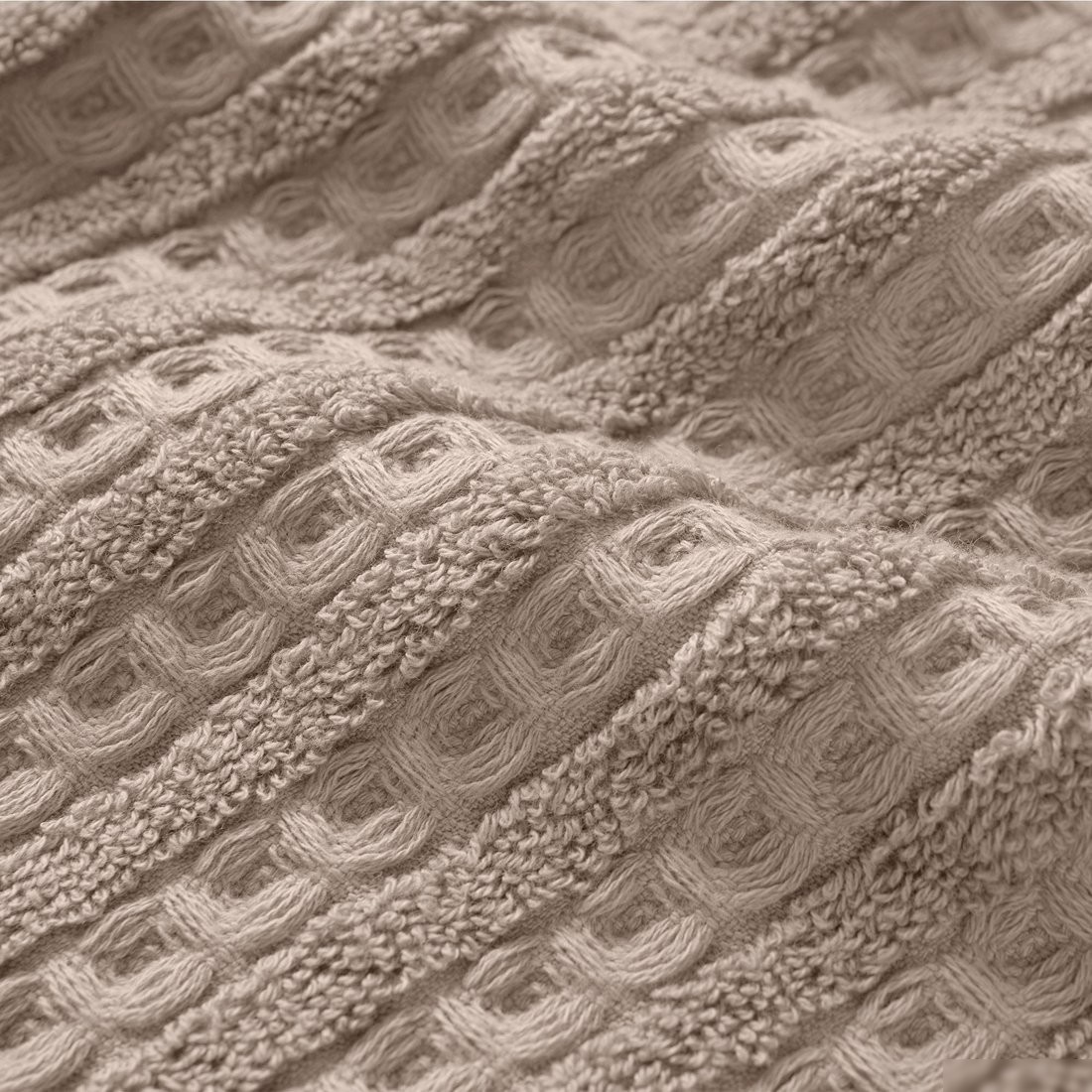 Полотенце Verossa Pique texture 70x140 (кофе)