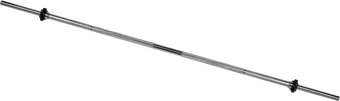 Гриф для штанги MB Barbell Прямой 1800 мм (с гайками)