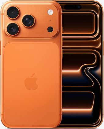 Телефон Apple iPhone 17 Pro Dual SIM 256GB (космический оранжевый)