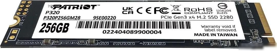 SSD Patriot P320 256GB P320P256GM28