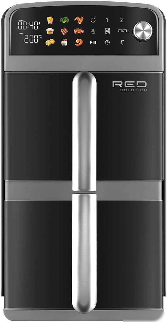 Аэрогриль (аэрофритюрница) RED Solution TWIN W255 Аэрогриль (аэрофритюрница) RED Solution TWIN W255