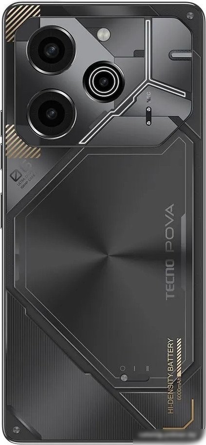 Телефон Tecno Pova 6 Pro 12GB/256GB (серый метеорит)