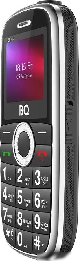 Кнопочный телефон BQ BQ-1867 Blues (черный)