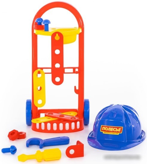 Тележка с инструментами игрушечная Полесье Механик 69825