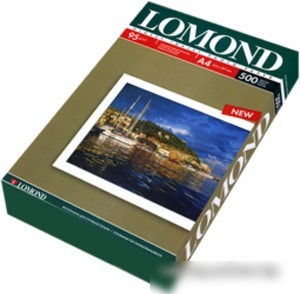Фотобумага Lomond глянцевая односторонняя A4 85 г/кв.м. 500 листов (0102146)