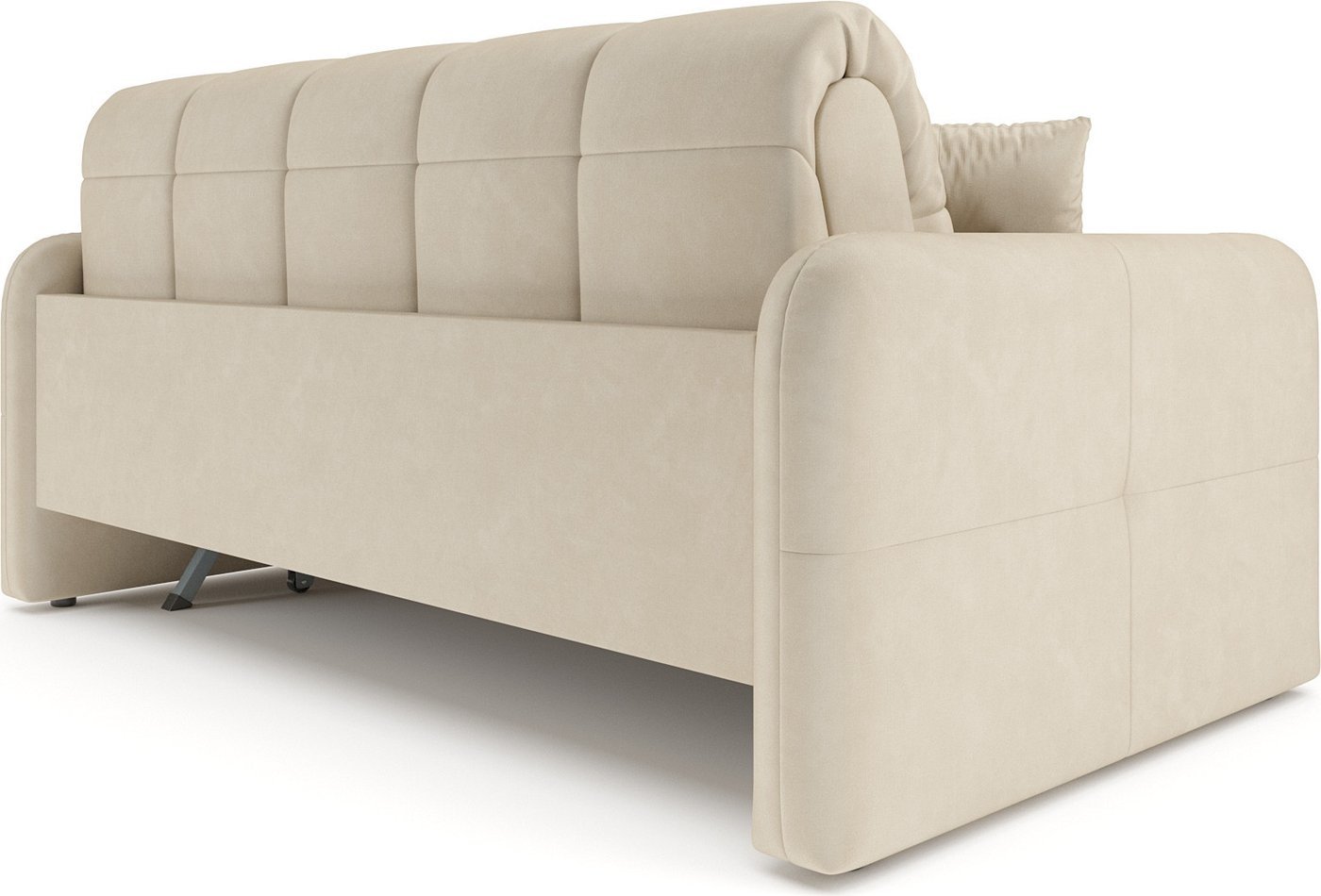 Диван Мебель-АРС Аккордеон Свег НПБ 180x200 (бархат бежевый Star Velvet 6 Light Beige)