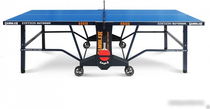 Теннисный стол Gambler Edition Outdoor GTS-4 (синий)