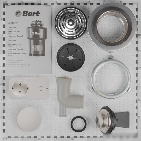 Измельчитель пищевых отходов Bort Titan 5000 (control)