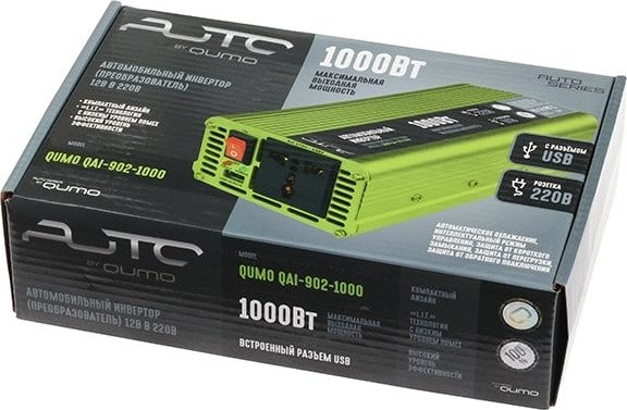 Автомобильный инвертор QUMO QAI-902-1000