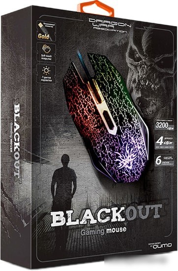 Игровая мышь QUMO BlackOut