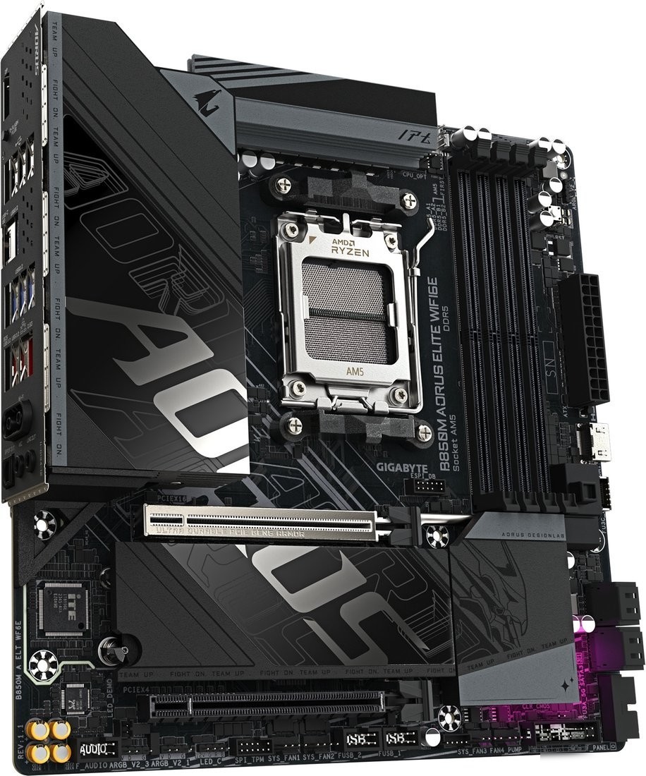 Материнская плата Gigabyte B850M Aorus Elite WiFi6E (rev. 1.0)