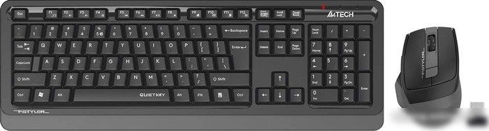 Офисный набор A4Tech Fstyler FGS1035Q (черный/серый)