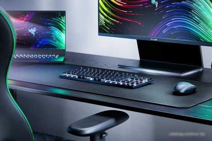 Клавиатура Razer DeathStalker V2 Pro TKL (Razer Low Profile Optical Red, нет кириллицы)