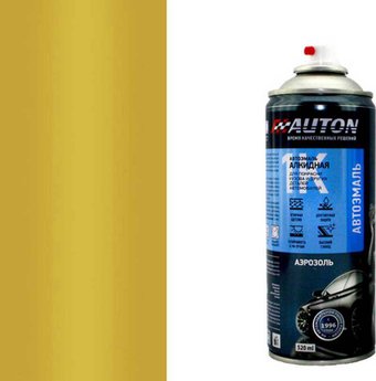 Автомобильная краска Auton алкидная - 299 Такси желтая - аэр. 520 мл