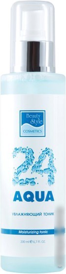 Beauty Style Тоник для лица Аква 24 увлажняющий (200 мл)