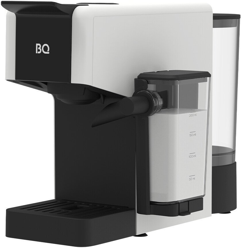 Рожковая кофеварка BQ CCM1064A (белый)