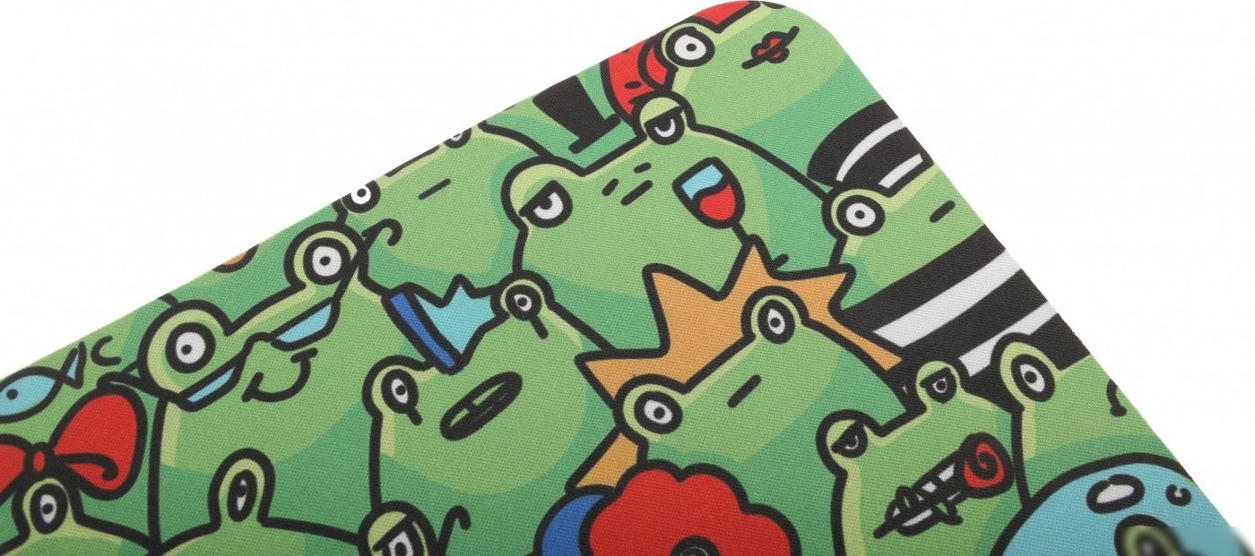 Коврик для мыши CACTUS Frogs CS-MPC-D09M