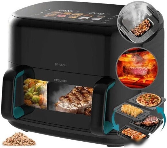 Аэрогриль (аэрофритюрница) Cecotec Cecofry&Grill Smokin'Prime 11000 101139