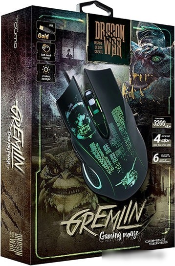 Игровая мышь QUMO Dragon War Gremlin M37