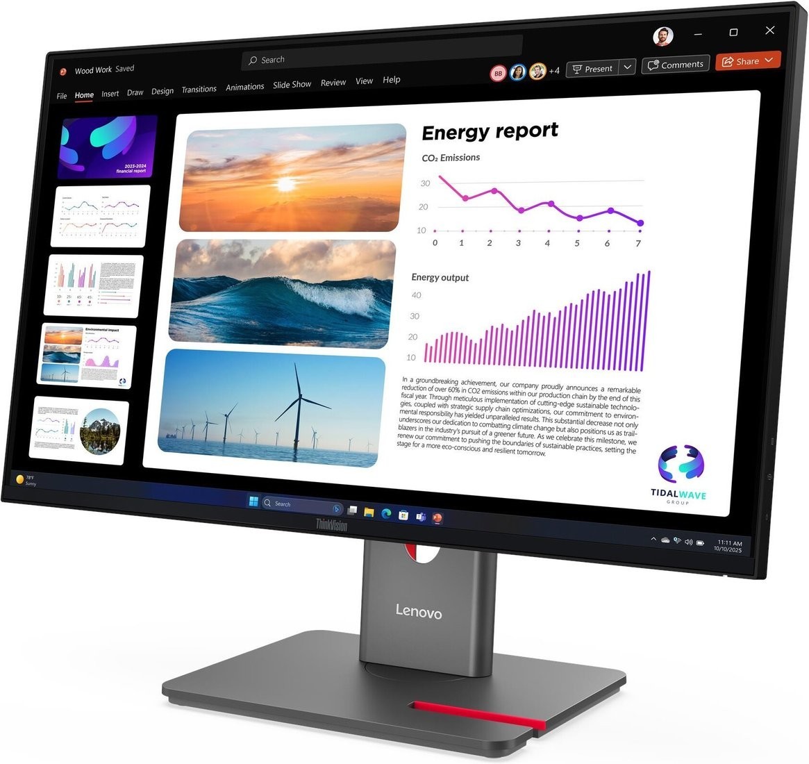 Монитор Lenovo ThinkVision P24Q-40 64B2GAT1UK