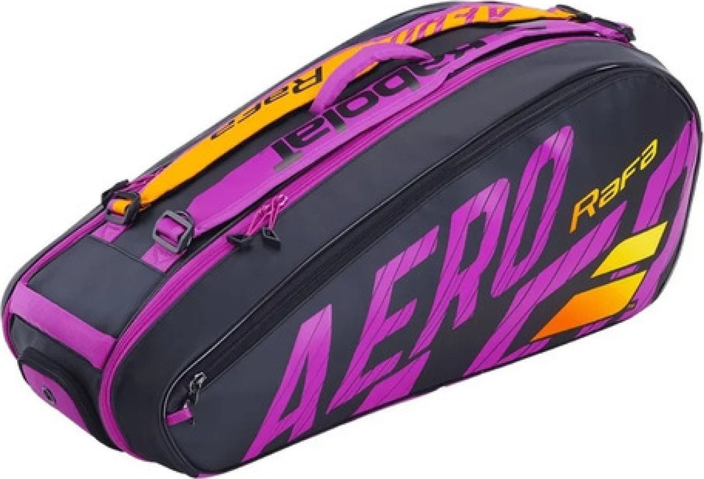Спортивная сумка Babolat Rh6 Pure Aero Rafa 751216-363 (черный/оранжевый/фиолетовый)
