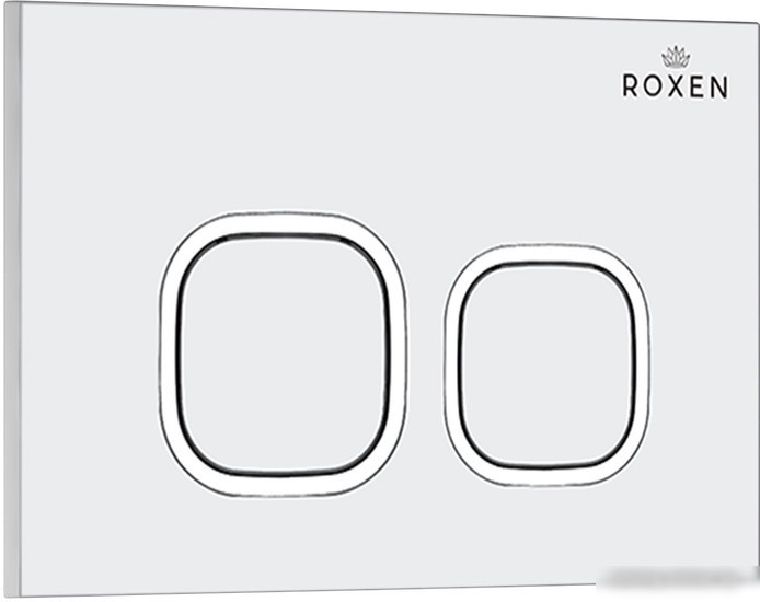 Унитаз подвесной Roxen Porto в комплекте с инсталляцией StounFix Slim 6 в 1 538465 (кнопка: белый глянец)