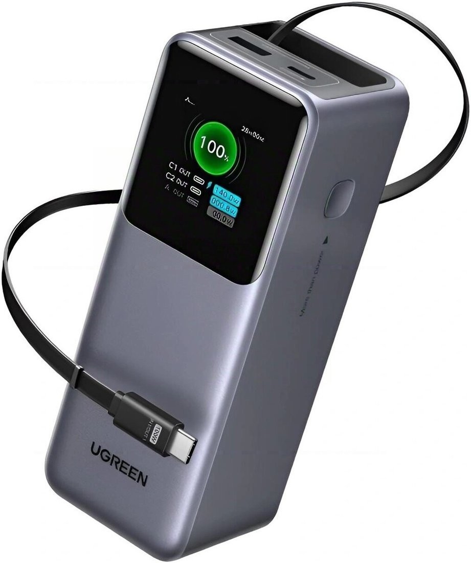 Внешний аккумулятор Ugreen PB726 95670B 20000mAh (серый)