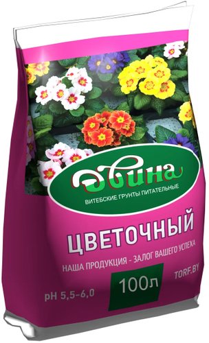 Грунт Двина Питательный Цветочный 100 л