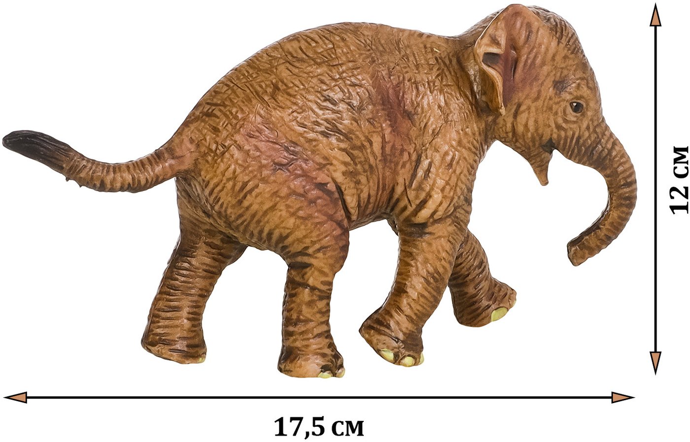 Набор фигурок Masai Mara Мир диких животных. Семья слонов MM211-206